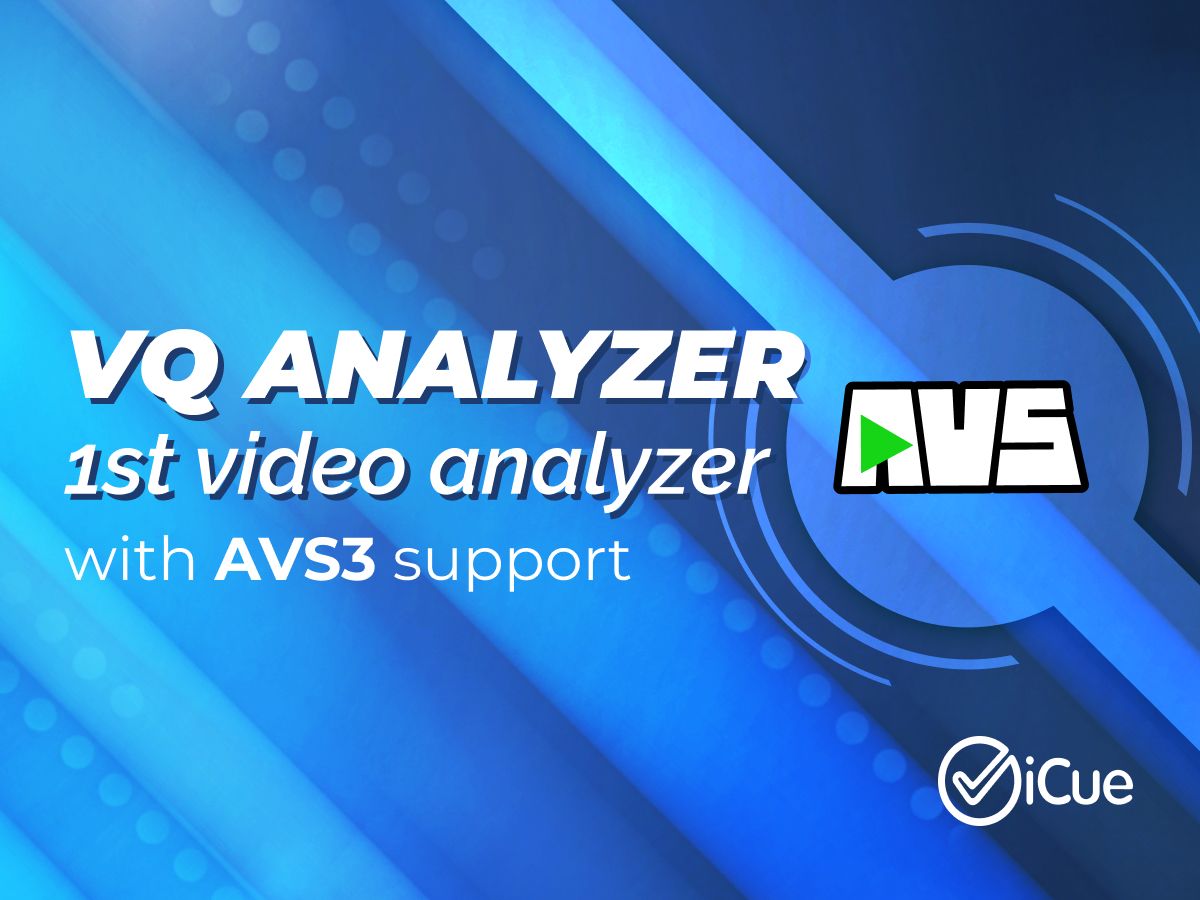 VQ Analyzer is the industry's first professional video analyzer that supports AVS3 codec